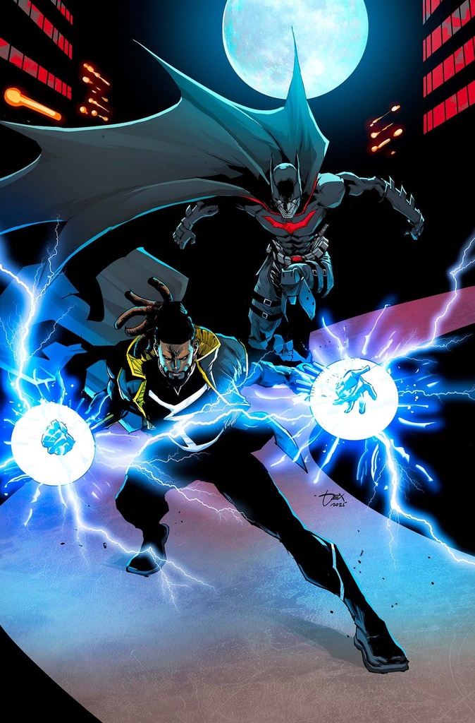 BATMAN STATIC BEYOND 5CVR C DEXTER SOY CARD STOCK VAR