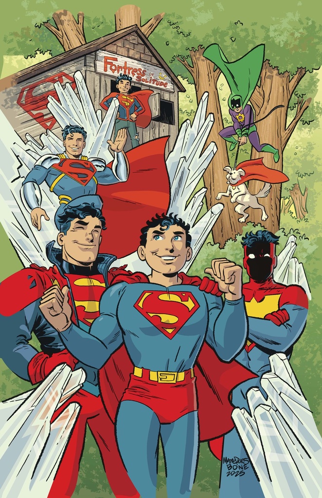 SUPERMAN UNLIMITED 13 CVR E ANTHONY MARQUES CARD STOCK VAR