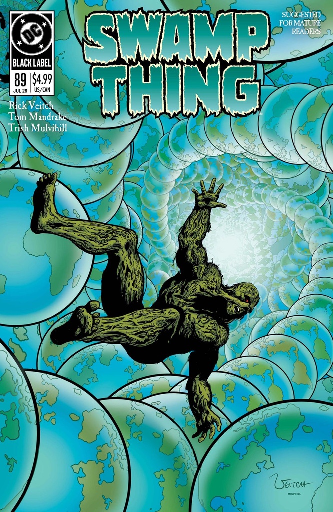 SWAMP THING 1989 2 CVR A RICK VEITCH
