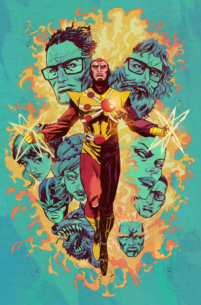FURY OF FIRESTORM 2 CVR B SANFORD GREENE CARD STOCK VAR
