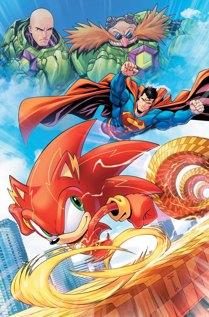 DC X SONIC THE HEDGEHOG THE METAL LEGION 1 CVR C SERG ACUNA