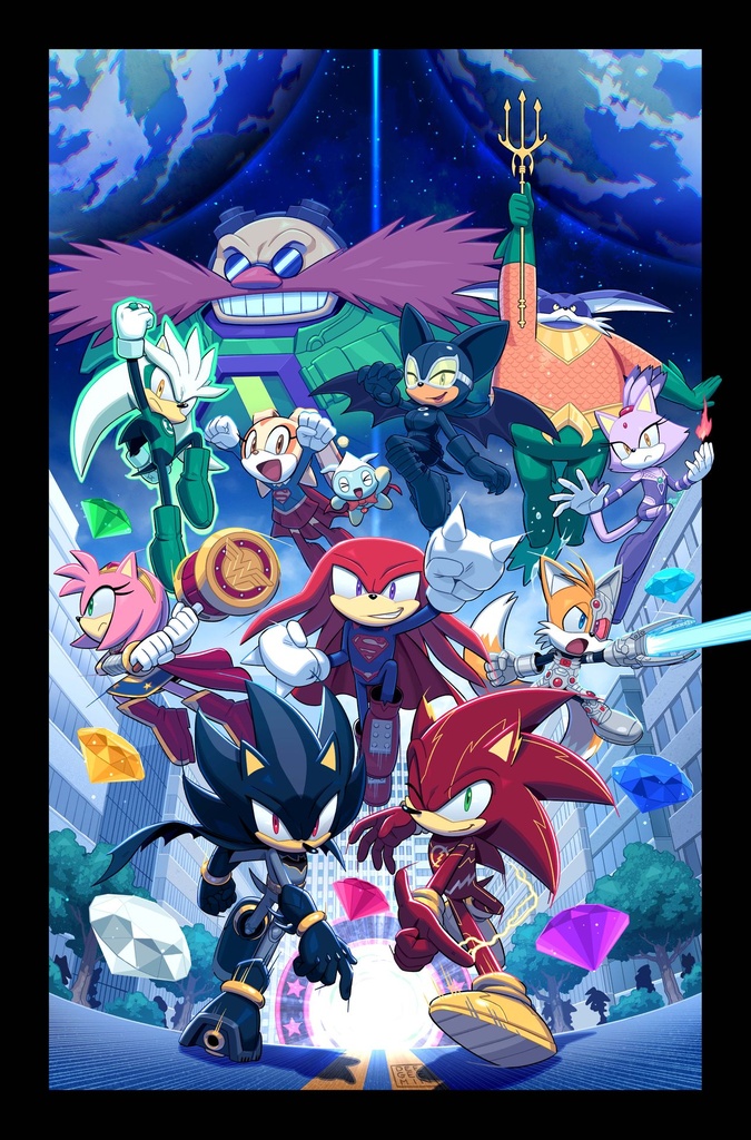 DC X SONIC THE HEDGEHOG THE METAL LEGION 1 CVR D MIN HO KIM