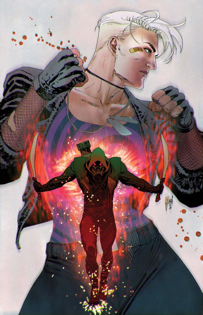 ABSOLUTE GREEN ARROW 1 CVR C GUILLEM MARCH CARD STOCK VAR