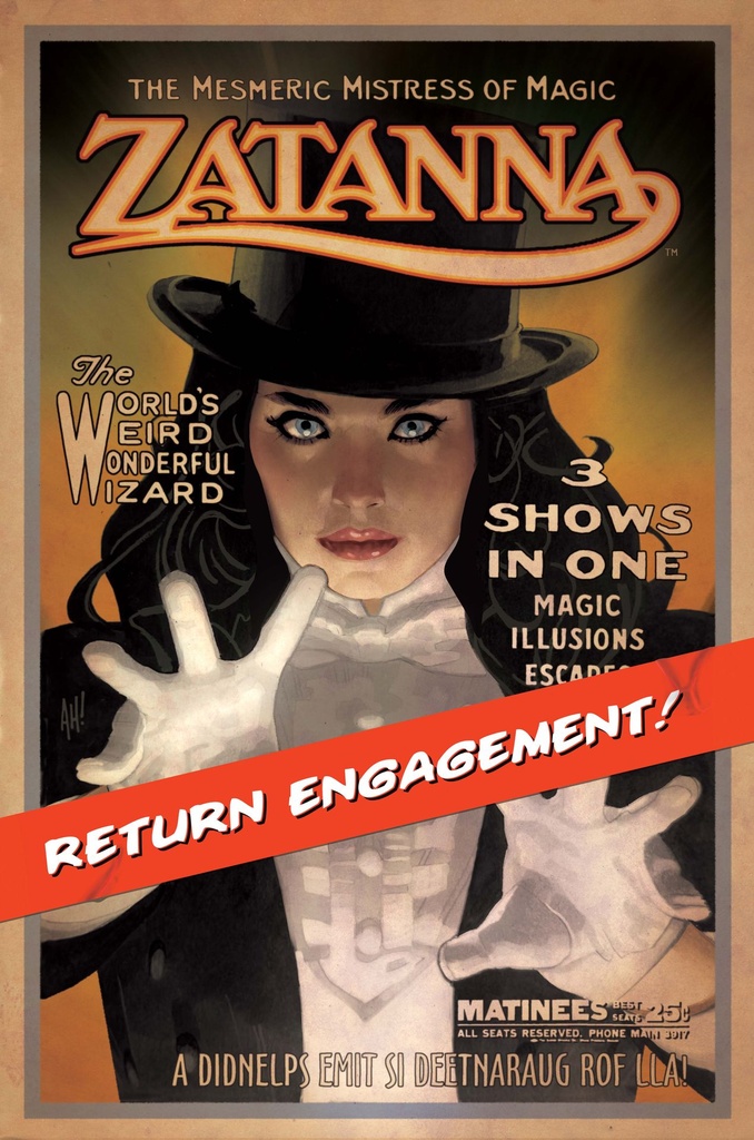 ZATANNA 1 CVR E ADAM HUGHES FOIL VAR