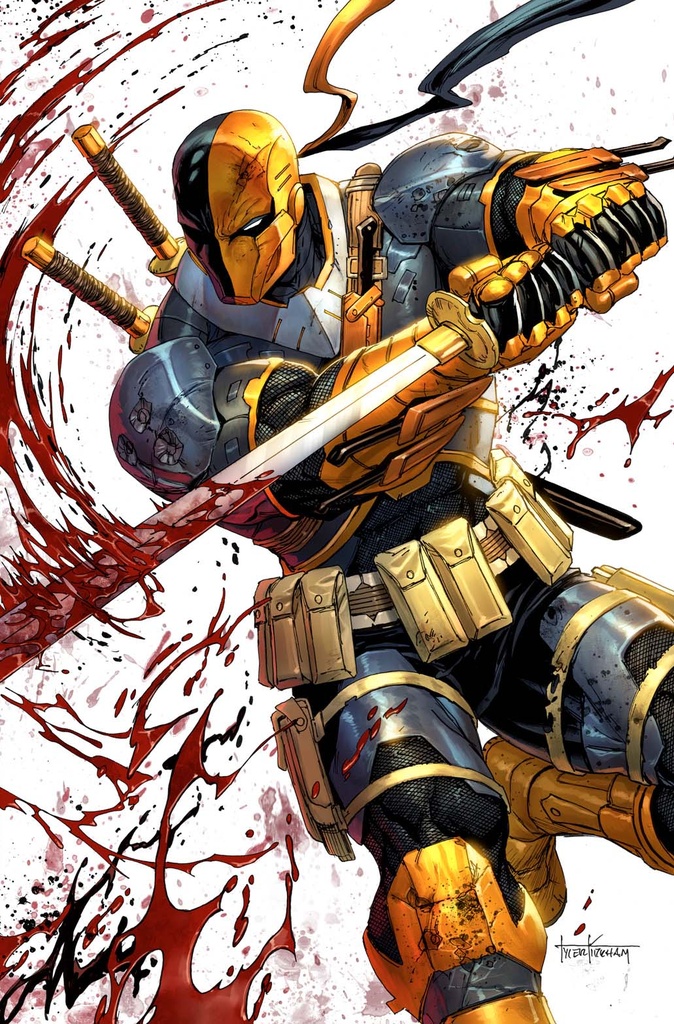 DEATHSTROKE TERMINATOR 2 CVR C TYLER KIRKHAM CARD STOCK VAR
