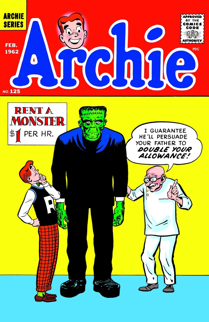 ARCHIE 125 FACSIMILE EDTION CVR A HARRY LUCEY