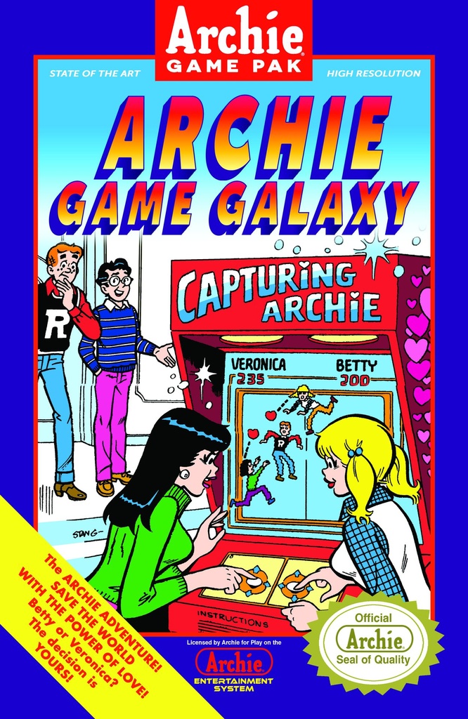 ARCHIE COMICS 85TH ANNIVERSARY PR ARCHIE GAME GALAXY 1 CVR B