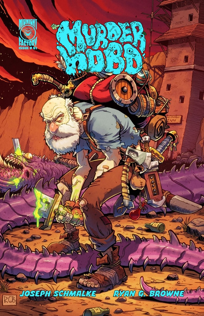 MURDER HOBO 1 CVR B?RYAN G BROWNE?VAR