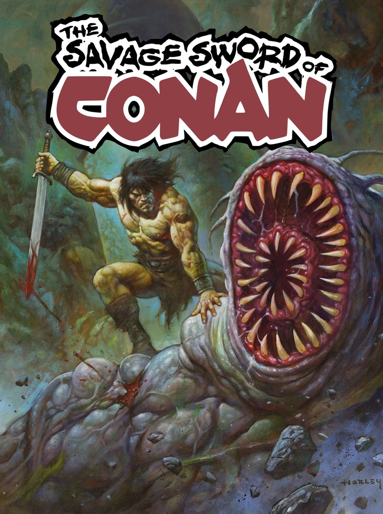 SAVAGE SWORD OF CONAN 14 CVR B ALEX HORLEY VAR