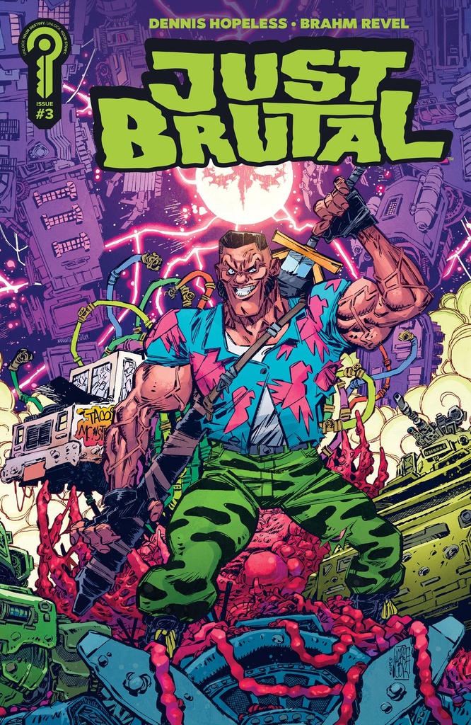 JUST BRUTAL 3 COVER B JORGE CORONA