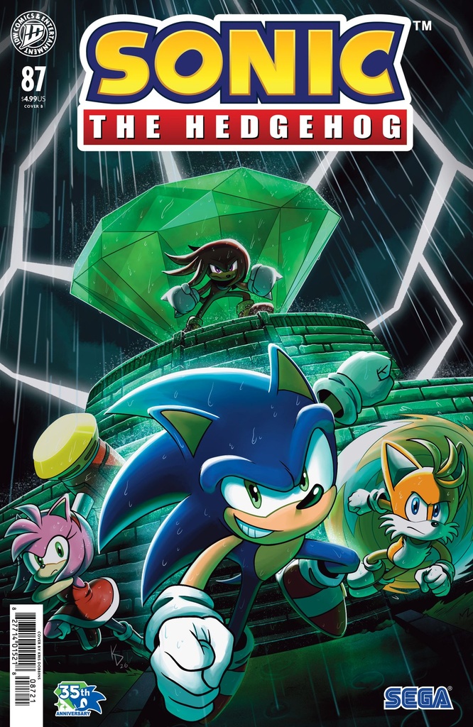 SONIC THE HEDGEHOG 87 VARIANT B (DOBBINS)