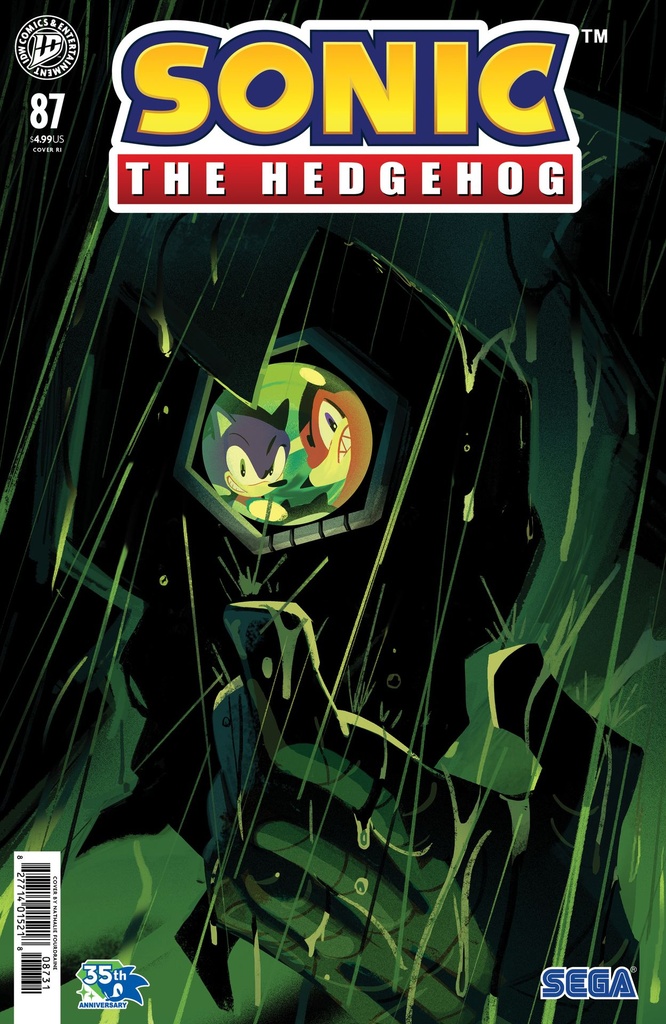 SONIC THE HEDGEHOG 87 VARIANT RI (15) (FOURDRAINE)