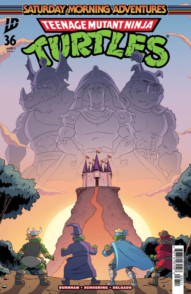 TMNT SATURDAY MORNING ADV 36 CVR A (SCHOENING)