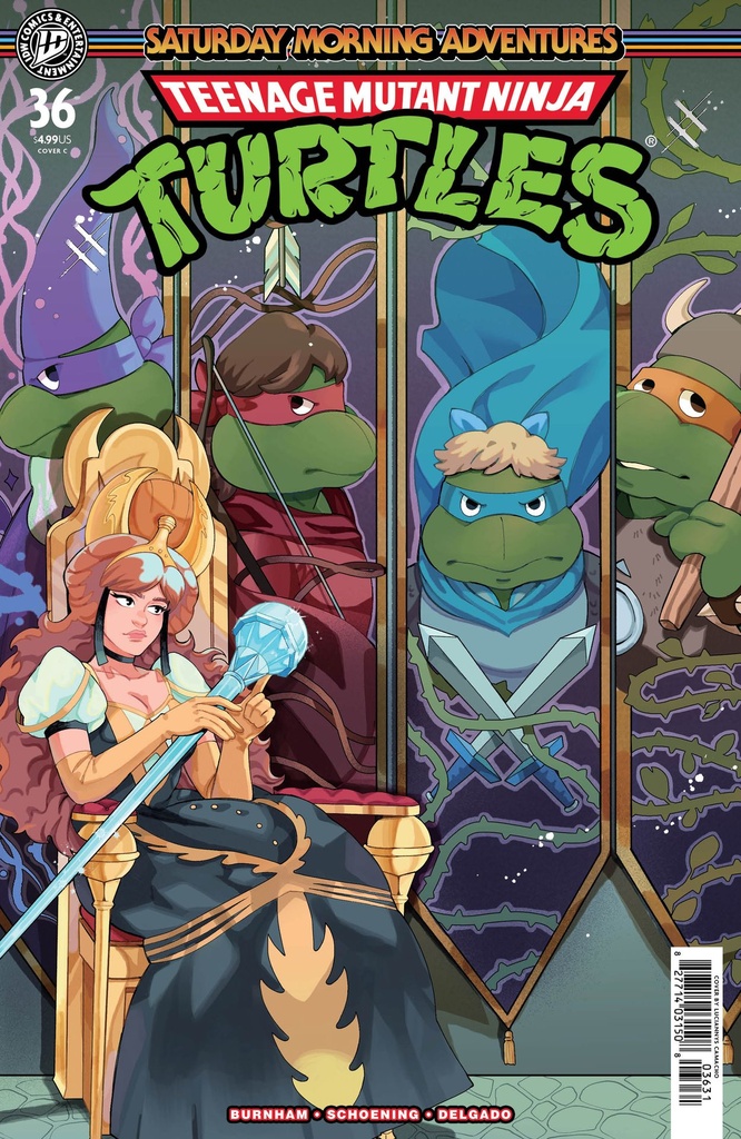 TMNT SATURDAY MORNING ADV 36 VAR C (CAMACHO)