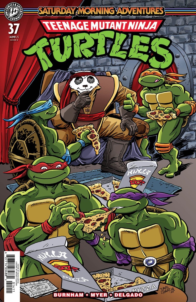 TMNT SATURDAY MORNING ADVENTURES 37 VARIANT B (DAVE GARCIA)