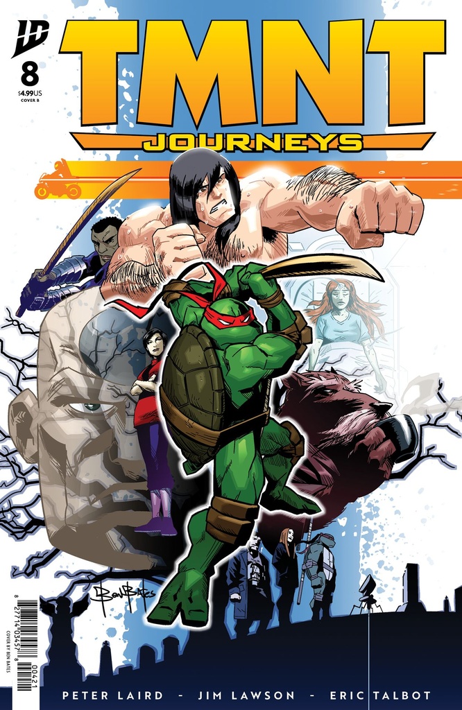 TMNT JOURNEYS 8 VAR B (BATES)