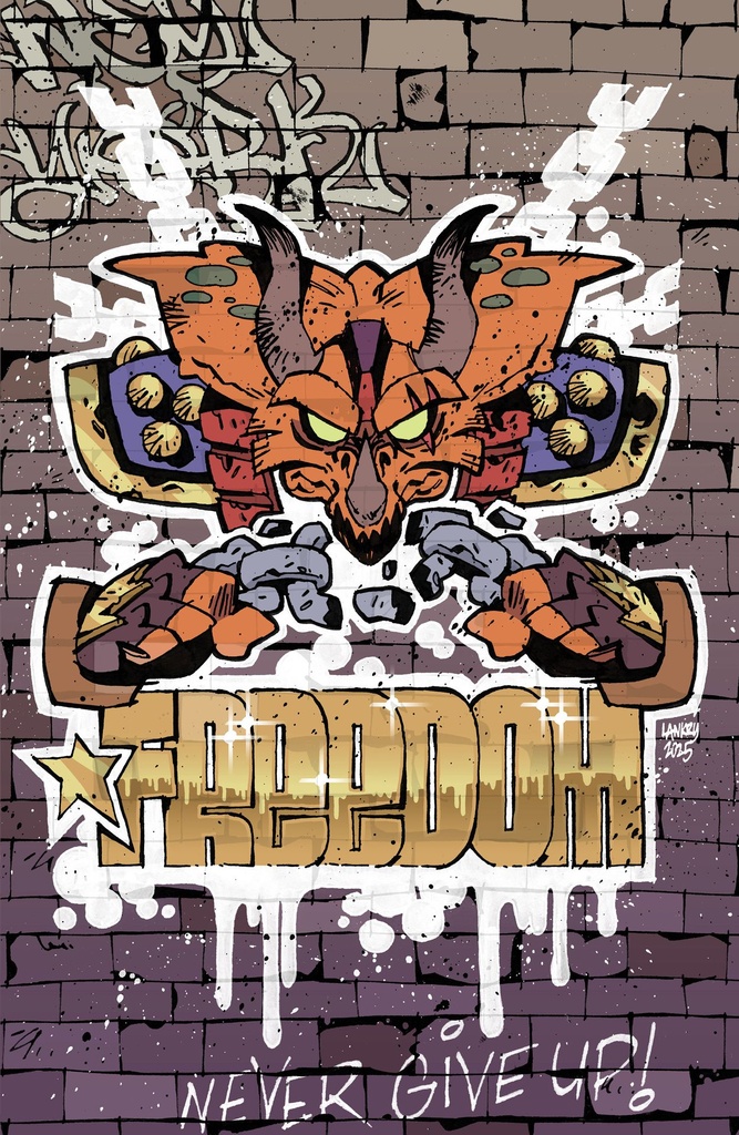 TALES TMNT 5 VAR RI (25) (LANKRY MURAL FULL ART)