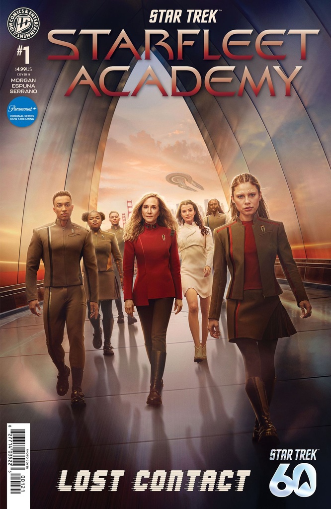 STAR TREK STARFLEET ACADEMY LOST CONTACT 1 VAR B (PHOTO VAR)