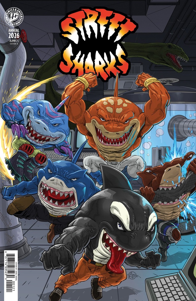 STREET SHARKS ANNUAL 2026 VAR B (MEDEL)