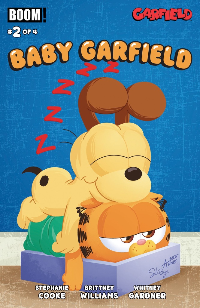 BABY GARFIELD 2 A MAIN (DRESSED GARBOWSKA)