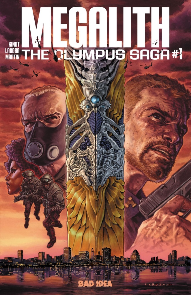 OLYMPUS SAGA MEGALITH 1 CVR A LEWIS LAROSA VAR