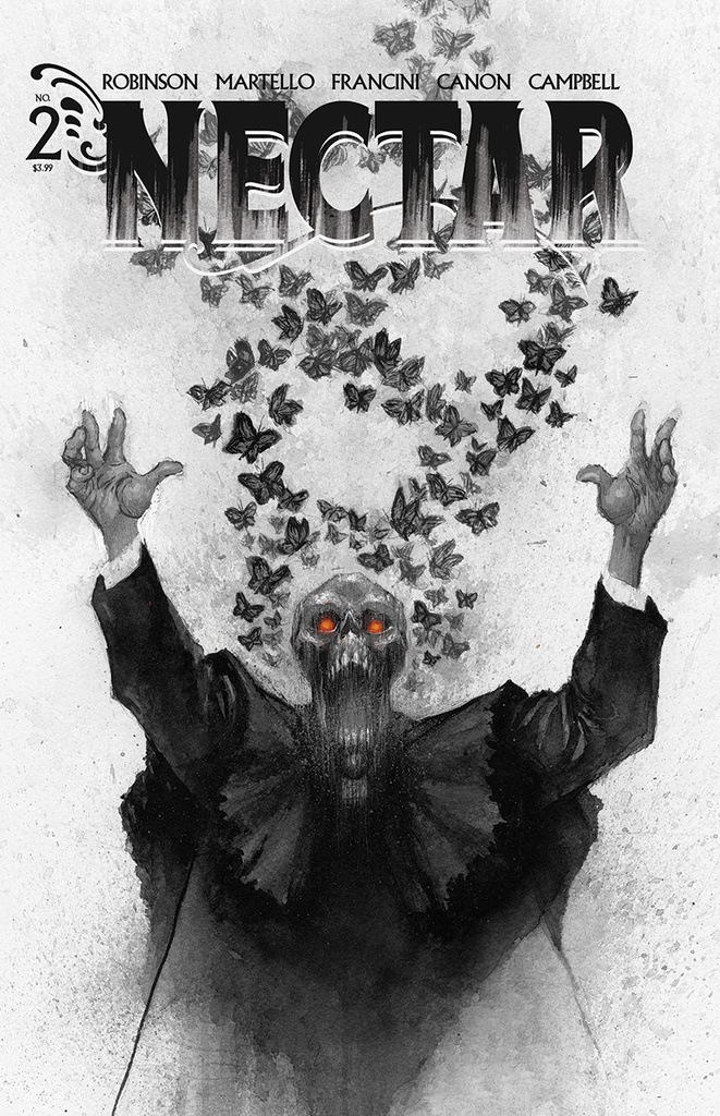 NECTAR 2 CVR D INC 1:30 JONATHAN WAYSHAK B&W FULL ART VAR