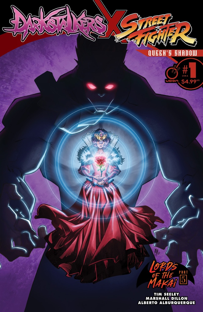DARKSTALKERS X STREET FIGHTER QUEENS SHADOW 1 CVR A ALBERTO