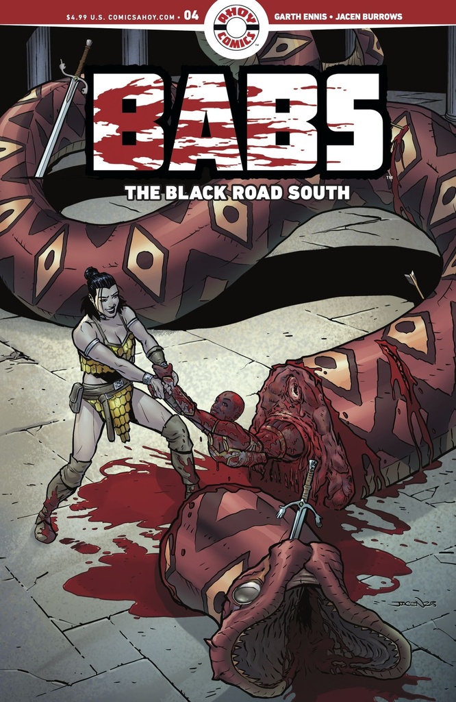 BABS BLACK ROAD SOUTH 4CVR A JACEN BURROWS