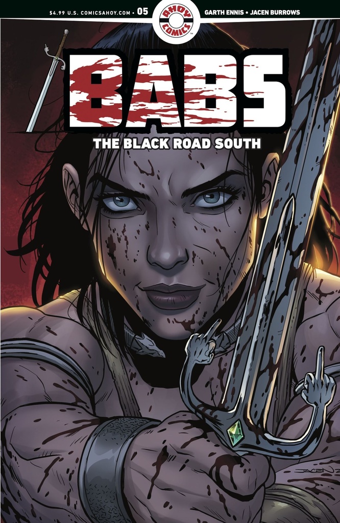 BABS THE BLACK ROAD SOUTH 5 CVR A JACEN BURROWS