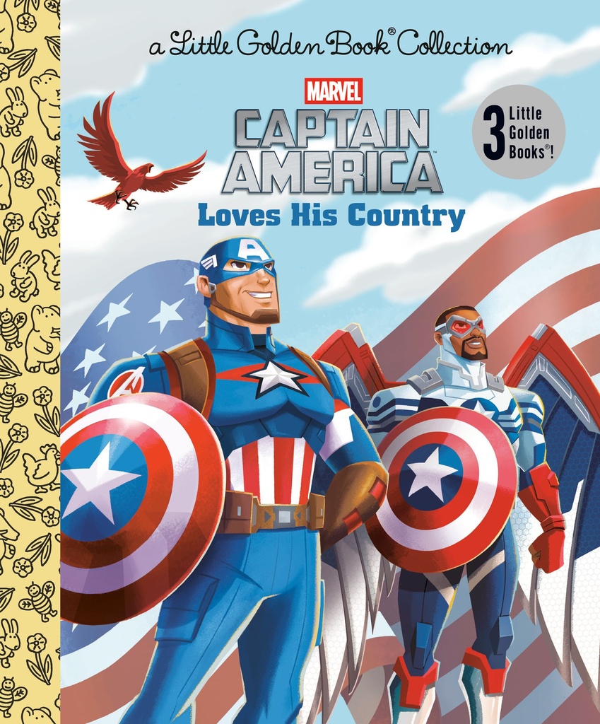 CAPTAIN AMERICA LOVES HIS COUNTRY (MARVEL)