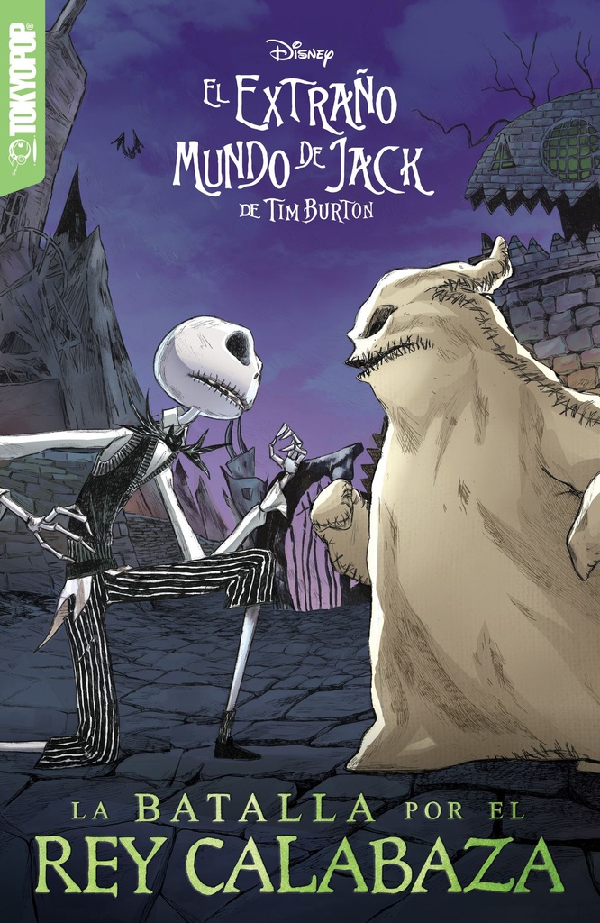 DISNEY MANGA EL EXTRA?O MUNDO DE JACK DE TIM BURTON BATALLA