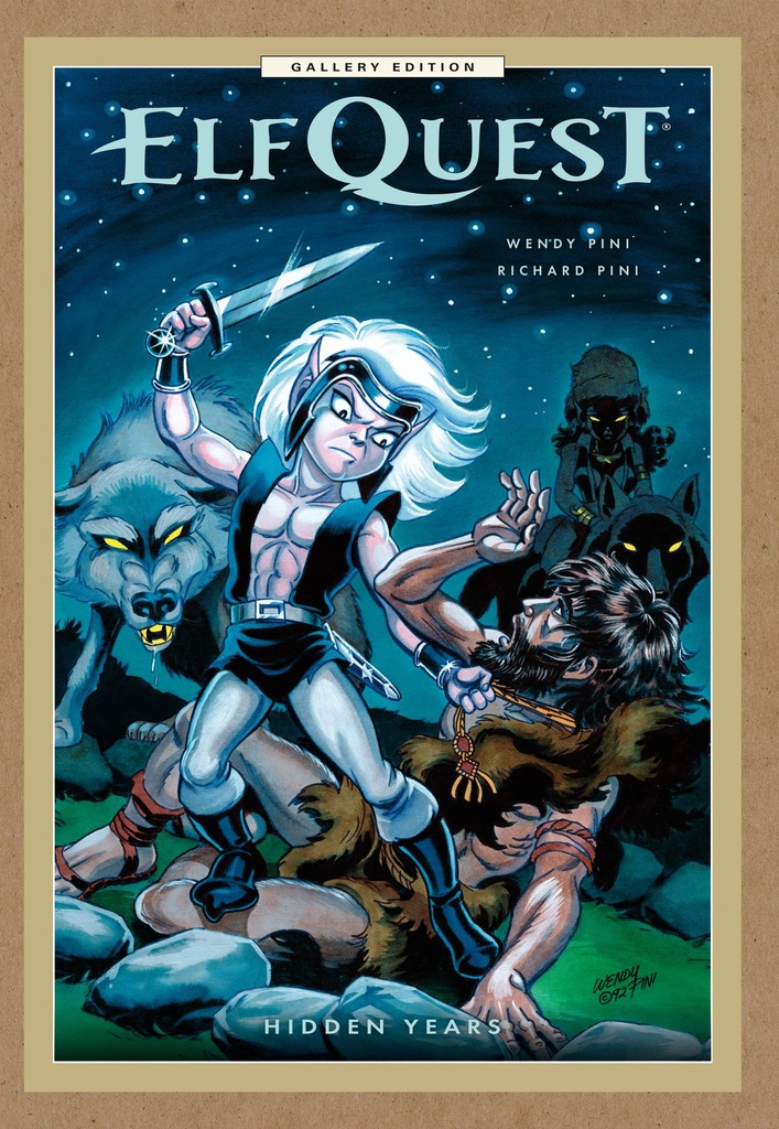ELFQUEST HIDDEN YEARS GALLERY EDITION