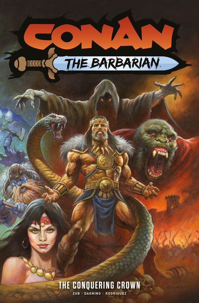 CONAN THE BARBARIAN 07 THE CONQUERING CROWN REGULAR ED