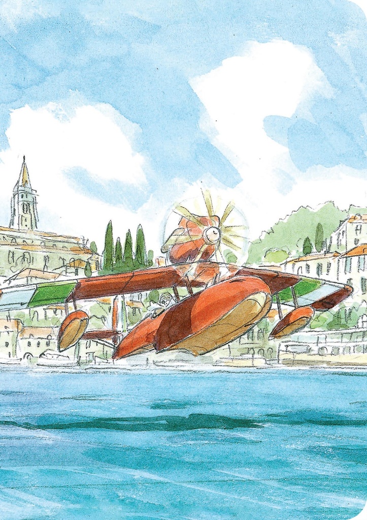 STUDIO GHIBLI PORCO ROSSO JOURNAL HC