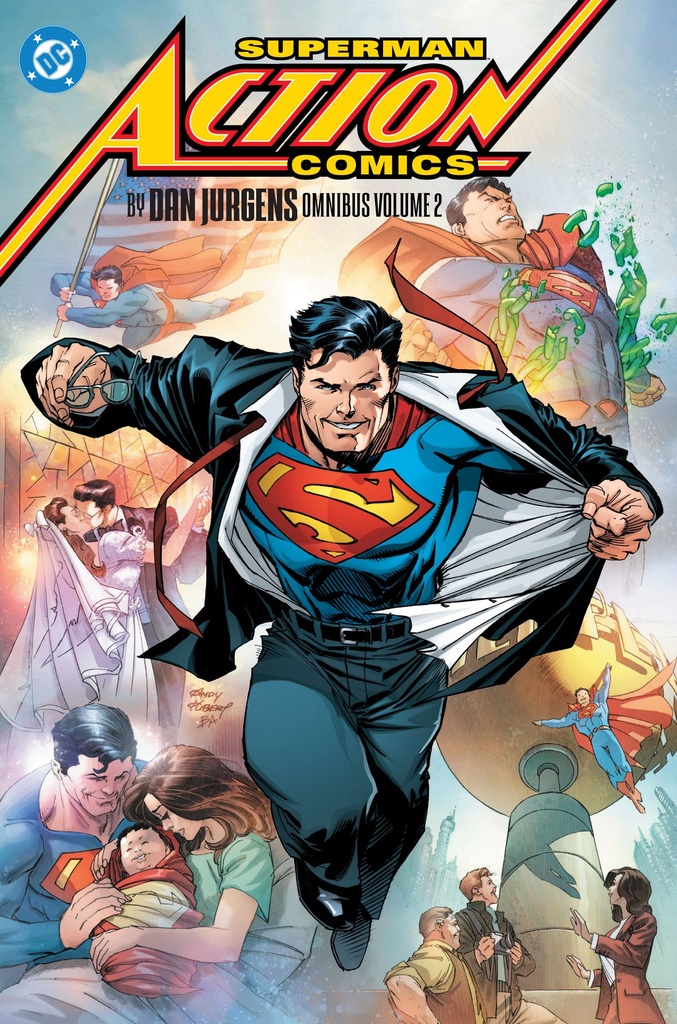 SUPERMAN ACTION COMICS BY DAN JURGENS OMNIBUS HC 02