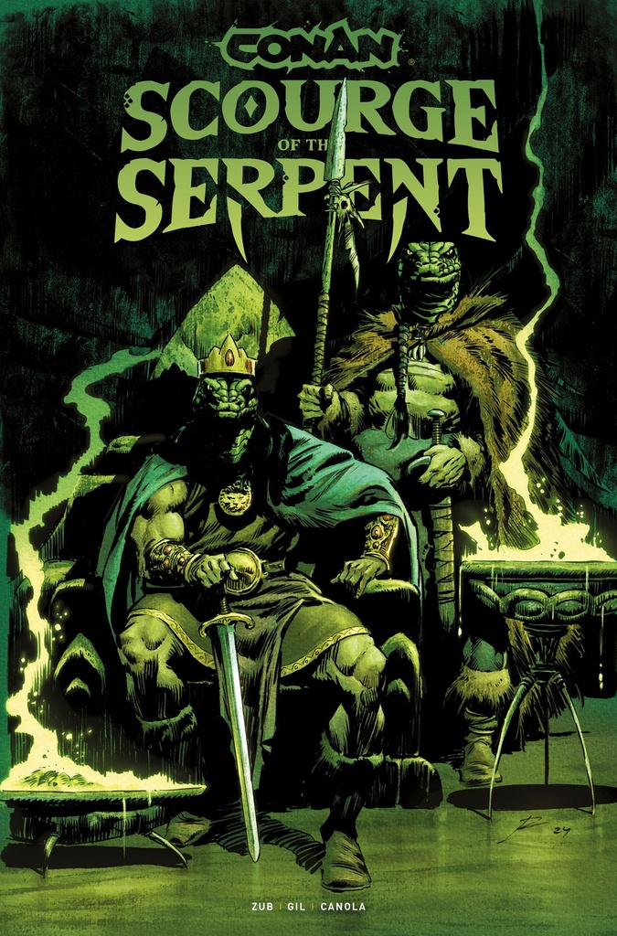 CONAN THE BARBARIAN SCOURGE OF THE SERPENT 01 DM ED DE LA TO