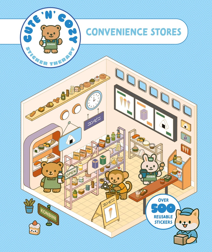 CUTE N COZY STICKER THERAPY CONVENIENCE STORES