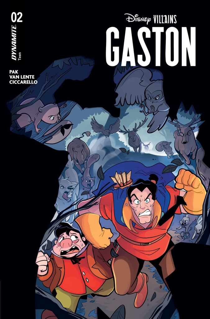 DISNEY VILLAINS GASTON 2 CVR C MILENA CICCARELLO VAR