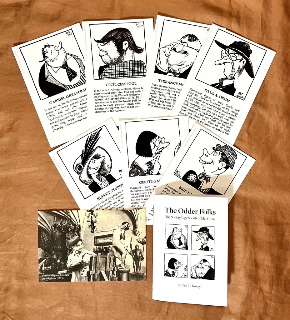 Milt Gross Society Spoofs Postcard Pack