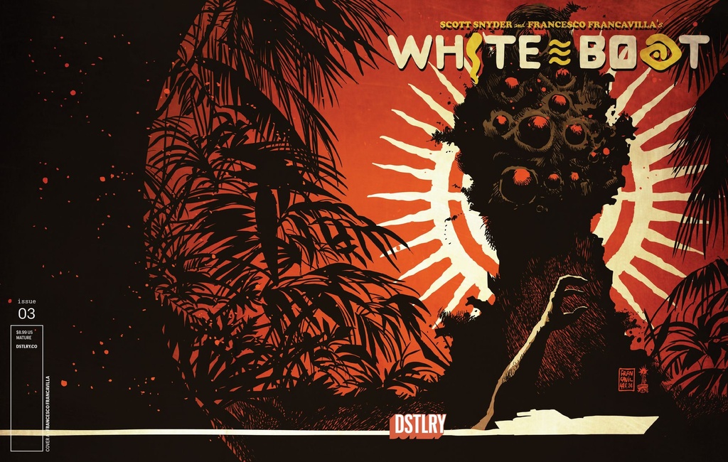 WHITE BOAT 3 CVR A FRANCESCO FRANCAVILLA