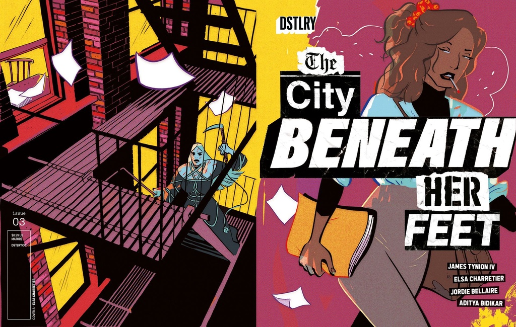 CITY BENEATH HER FEET 3 CVR A ELSA CHARRETIER