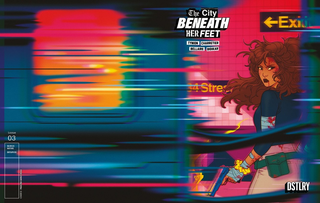 CITY BENEATH HER FEET 3 CVR D PAULINA GANUCHEAU VAR