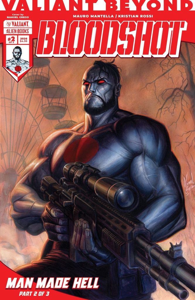VALIANT BEYOND BLOODSHOT 5MAN MADE HELL 2 CVR A (FAJARDO)
