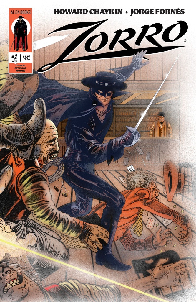 ZORRO 2 CVR A (MOORE WRAPAROUND VAR)