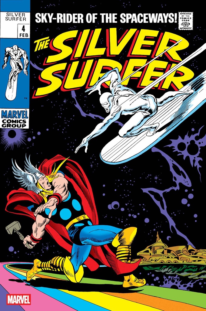 SILVER SURFER 4 FACSIMILE ED