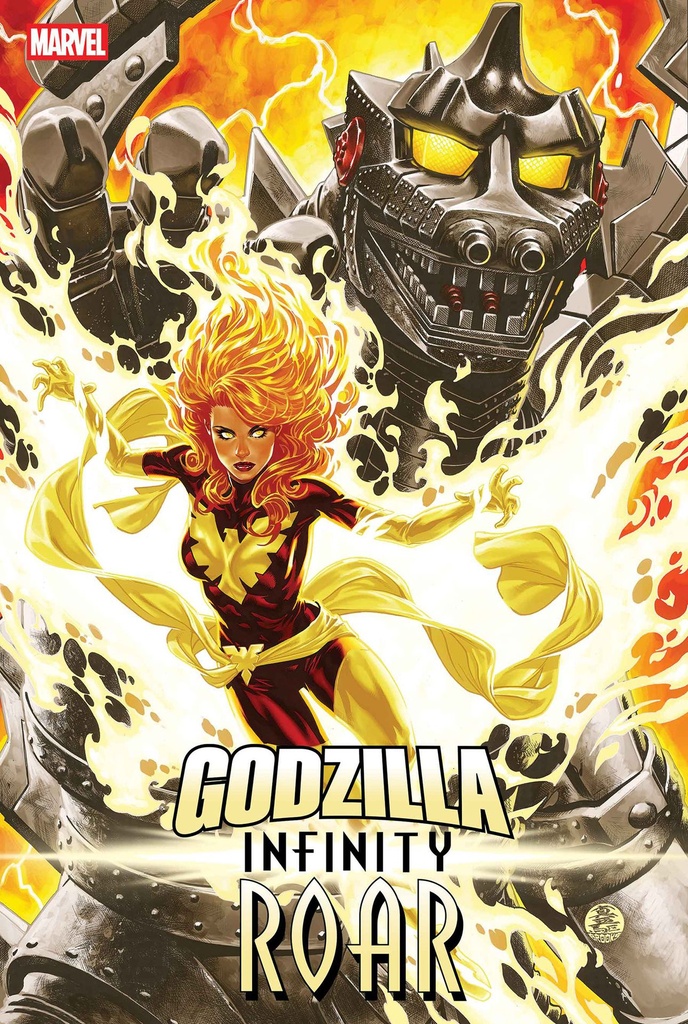GODZILLA INFINITY ROAR 5 MARK BROOKS COSMIC VAR