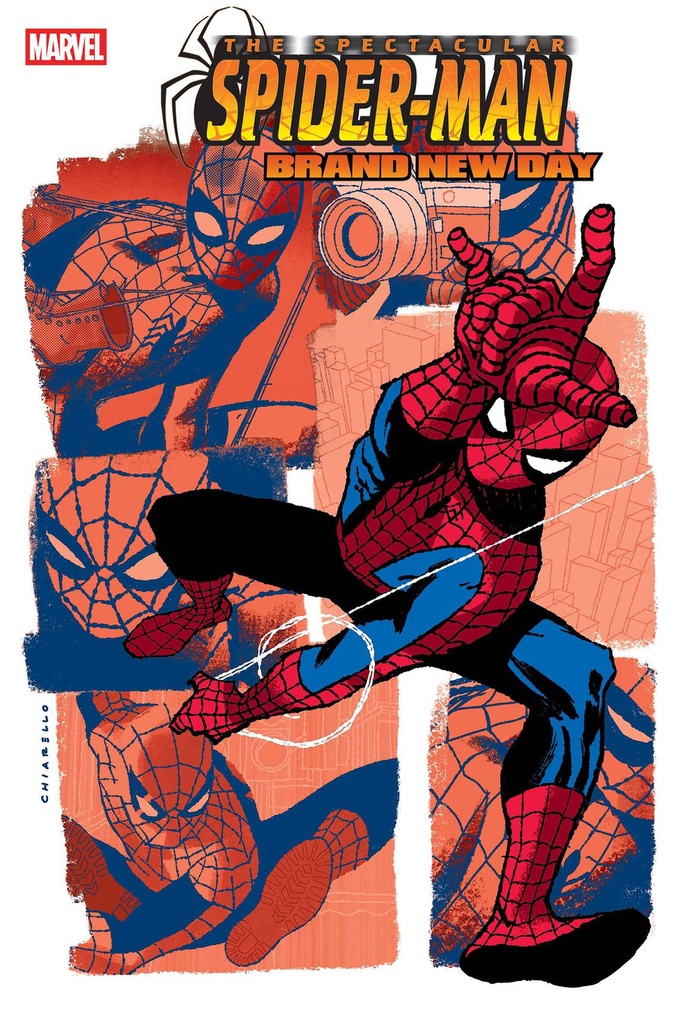 SPECTACULAR SPIDERMAN BRAND NEW DAY 2 MARK CHIARELLO VAR