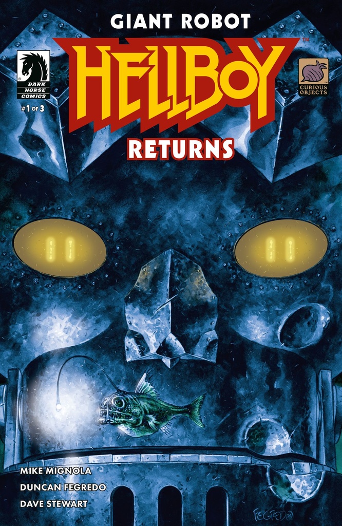 GIANT ROBOT HELLBOY RETURNS 1 (CVR A) (DUNCAN FEGREDO)