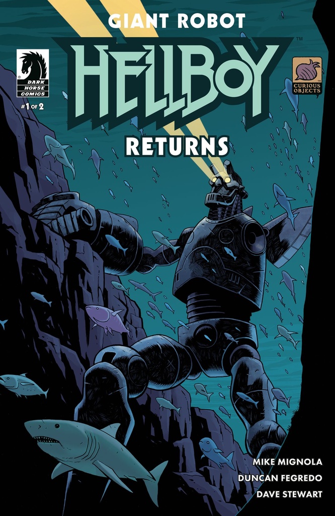GIANT ROBOT HELLBOY RETURNS 1 (CVR B) (BEN STENBECK)