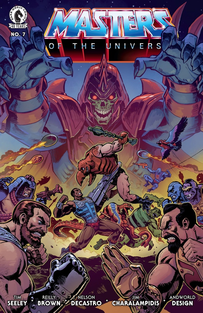 HEMAN MASTERS UNIVERSE 7 (CVR A) (REILLY BROWN)